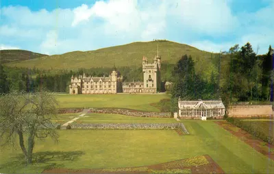 Castelo de Balmoral — Escócia — editor não visível