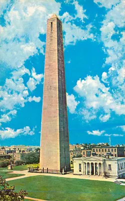 Monumento de Bunker Hill — Boston, Massachusetts — editor não visível