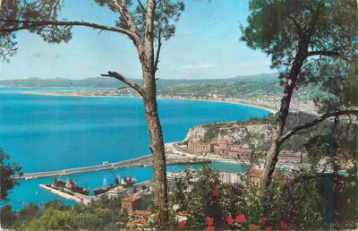 Vista da baia de Cannes — editor não visível