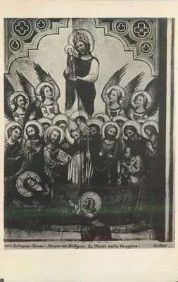 Bologna - Pinacoteca - Jacopo da Bologna - A Morte da Virgem — Ed. Cucci, n° 170