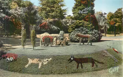 Jardim botânico — Composição floral animal — Gaby