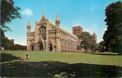 Abadia de Westminster — vista geral — editor não identificável