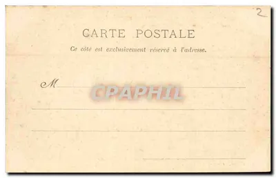 Jezioro Bourget i Colombier — G. Brun, fot., Aix (Savoie) — Rewers
