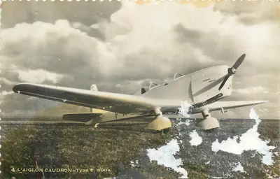 Bilhete postal moderno L Aiglon Caudron Moteur Renault Bengali too CV Avion Aviation