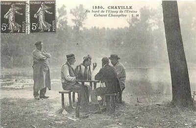Chaville — À bordo do Lago da Ursine — Cabaret Champêtre EM