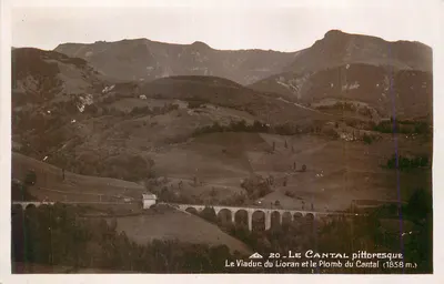 O Viaduto do Lioran e o Plomb do Cantal — O Cantal pitoresco — n°20