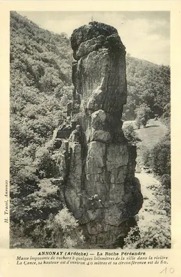 Annonay (Ardèche) — A Rocha Péréandre — H. Tracol, Annonay