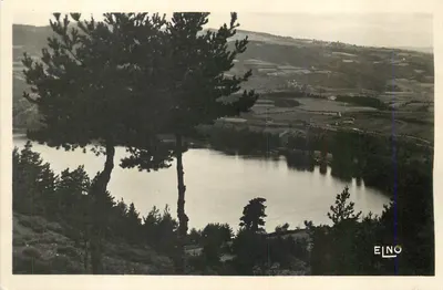 Vista do lago de Elno — Editora Elna, número de série não visível