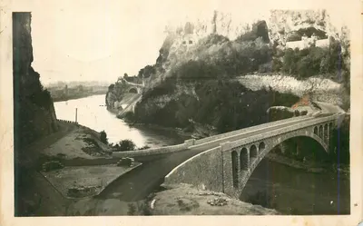 Ponte da Durance — vista panorâmica — editor desconhecido