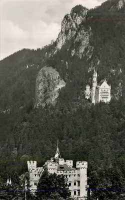 Castelo de Neuschwanstein — Alemanha — editor não identificável