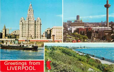 Liverpool — vista panorâmica — editor desconhecido, número de série não visível