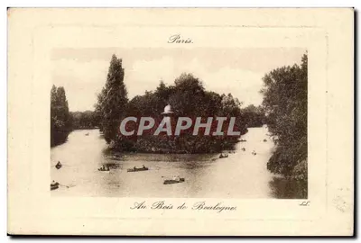 No Bois de Boulogne — Paris — LL, n° 259