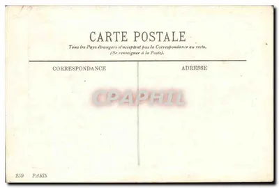 No Bois de Boulogne — Paris — LL, n° 259 — Verso