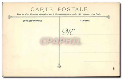 Anse de Méjean przez sosny - Toulon - Cap-Brun — M.B. 579 — Rewers