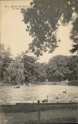Bois de Boulogne — Lago inferior — n°16