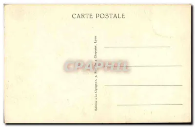 Lyon — Starszy szpital Charity, wejście do kaplicy — Fotografia Abbé Amphoux, nr 346 — Rewers