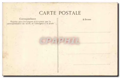 Costumi Bretone — Vecchio di Quimper — Editore E.P.D. n°337 — Verso