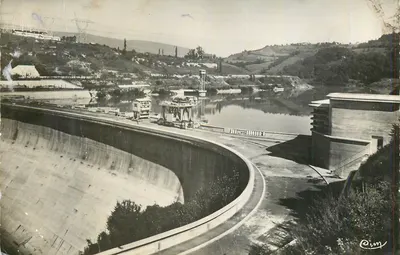 Barragem de Cimone — vista panorâmica — editor Cim