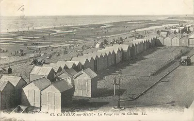 CAYEUX-sur-MER - A Praia vista do Casino — LL