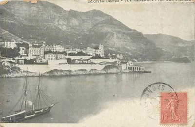 Monte-Carlo - Vista Geral - Tiro aos Pálonos — Editor: Staberger & Paris