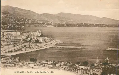 Mônaco — O Porto e o Cap-Martin - FL.