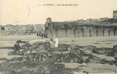 Le Portel — Vista de trás do Épi — S.D., editor — Le Portel