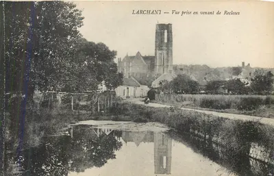 Larchant — Vista tirada ao vir de Recloses