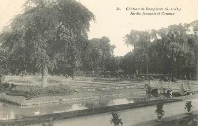 Castelo de Dampierre (S.-e-O.) — Jardim francês e Canais — n°44