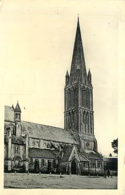 Igreja de São Pedro de Lichfield — Inglaterra — editor não visível