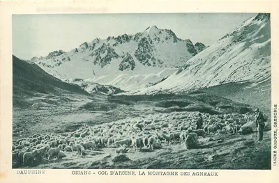 Oisans - Col d'ArSine, a Montanha dos Cordeiros — Cliché Oddouz, Grenoble