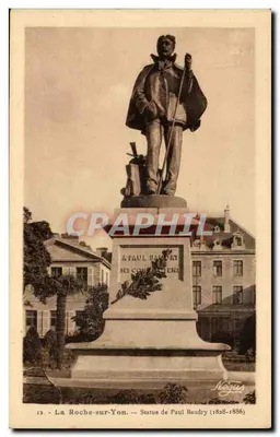 La Roche-sur-Yon — Estátua de Paul Baudry (1838-1886) — Négus