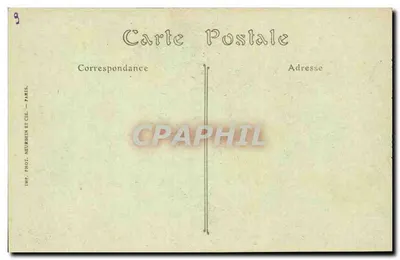 Le Mans — Portal Domu Królowej Bérengère — R. Barbier, Wyd., Le Mans — Rewers