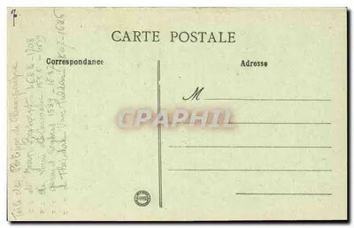 Le Mans - La Couture, Fachada — editor desconhecido, n° de série 200 — Verso