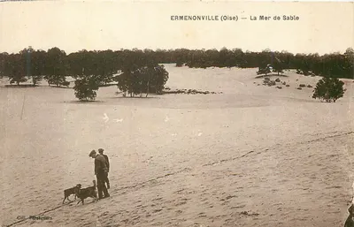 ERMEONVILLE (Oise) — A Mar de Areia — Coleção Foraéguares