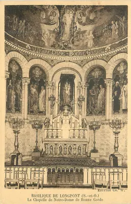 A Capela de Nossa Senhora da Boa Guarda — Basílica de Longpont (S.-et-O.) — Edição Ch. W.