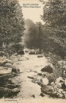 Saint-Junien — A Glane pitoresca — Au Grand Livre