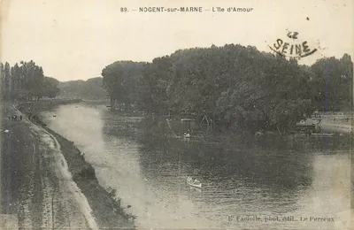 Nogent-sur-Marne — A Ilha do Amor — Editor Le Perreux, n°89