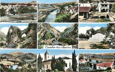 Cambo-les-Bains — vista geral e locais — editor não visível