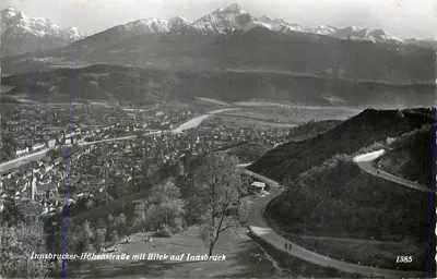 Innsbrucker-Höhenstraße com vista para Innsbruck — vista panorâmica — n° 1385