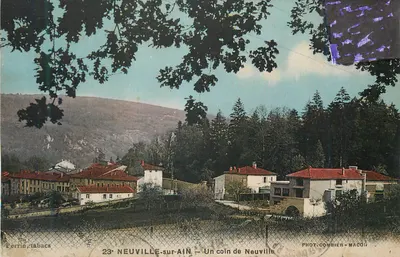 Neuville-sur-Ain — Um canto de Neuville — Fot. Combier - Mâcon