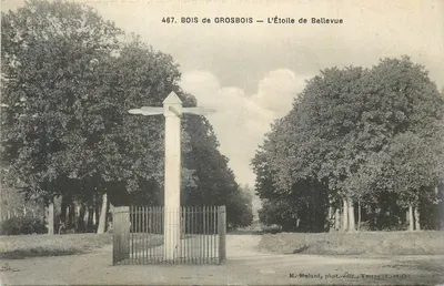 Bois de Grosbois — A Estrela de Bellevue — M. Mulard, fot.-edit., Yerres 18- e O1
