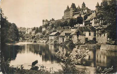 Castelo de Langeais — vista sobre a Loire — Michel