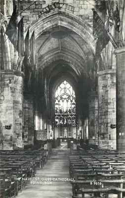 A Nave, Catedral de São Giles, Edimburgo — B 9616