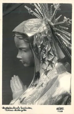 Estátua de Nossa Senhora de Fátima — editor BRANDT, n° 11328