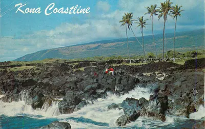 Costa de Kona — Havaí — editor não visível