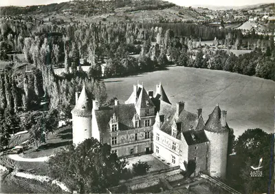 Castelo de La Bâtie — vista aérea — Labrie Service Aérien
