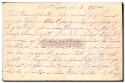 Feldpostkarte — Gen.Kdo. 3.A.K. — S.B. — datée 4.1.15.9-10 V — Verso