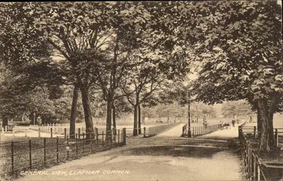 Vista geral, Clapham Common — editor não visível, número de série não legível