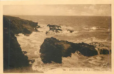 Pornichet (L.-I.) — A Costa Selvagem — Saby, n°54