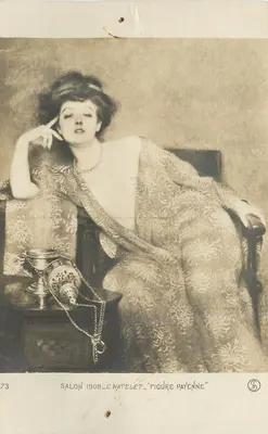 Salão 1908 - Castelo - "Figura Payenne" — C. Castelo, n°73